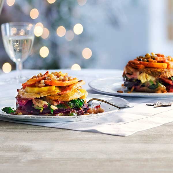 Individual Root Vegetable Stacks