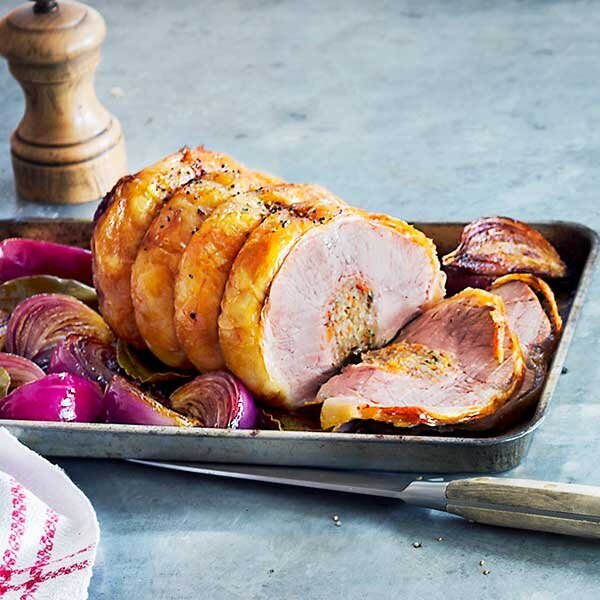 Welsh Lamb Saddle With Butternut Squash Stuffing