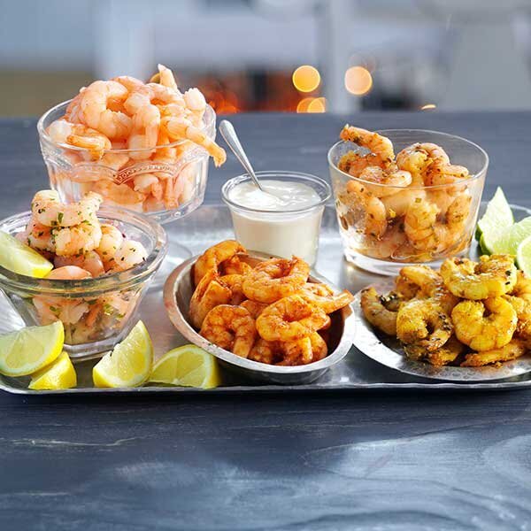 Marinated Prawn Platter